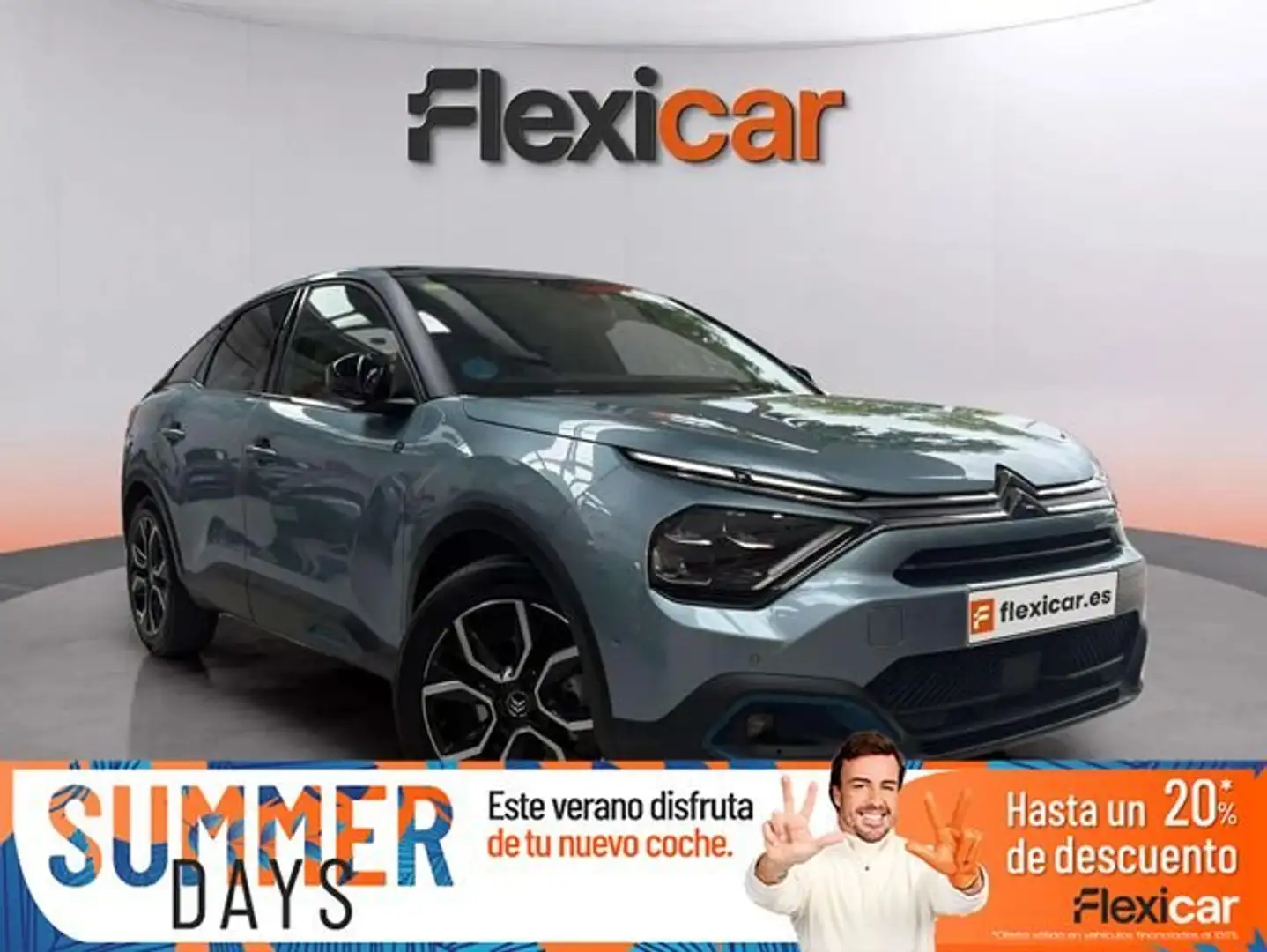 Citroen C4 %C3%AB-+el%C3%A9ctrico+100kW+Shine Blue - 1