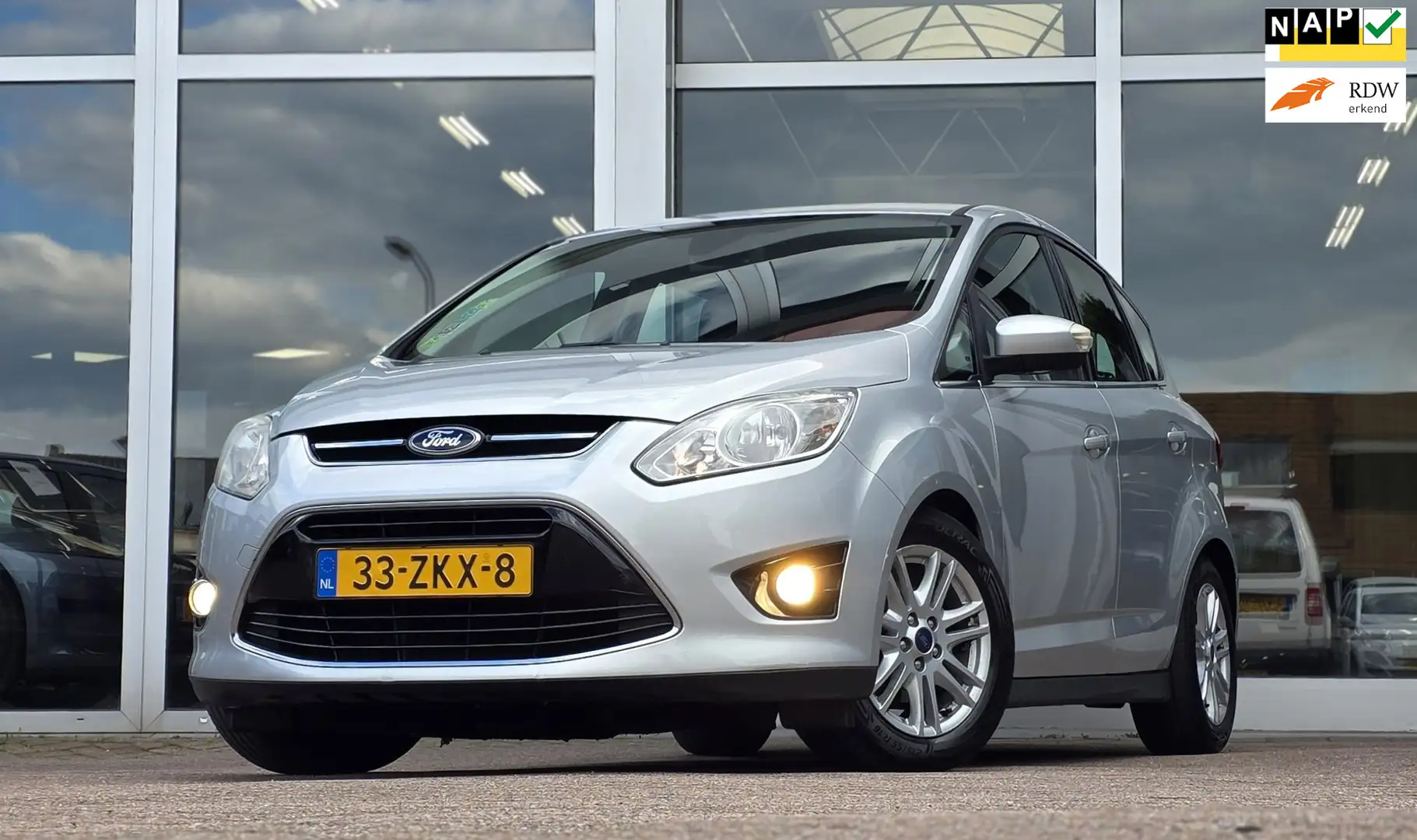 Ford C-Max 1.0 Titanium Trekhaak 2e Eigenaar Clima Mooi! Gris - 1