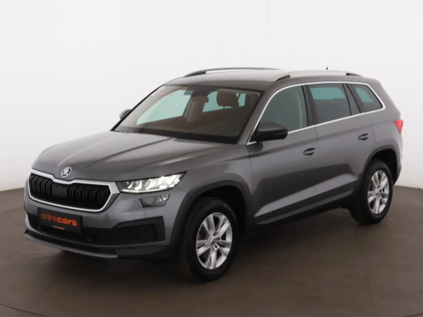 Skoda Kodiaq 2.0 TDI Ambition Aut LED AHK NAVI R-CAM Grau - 2