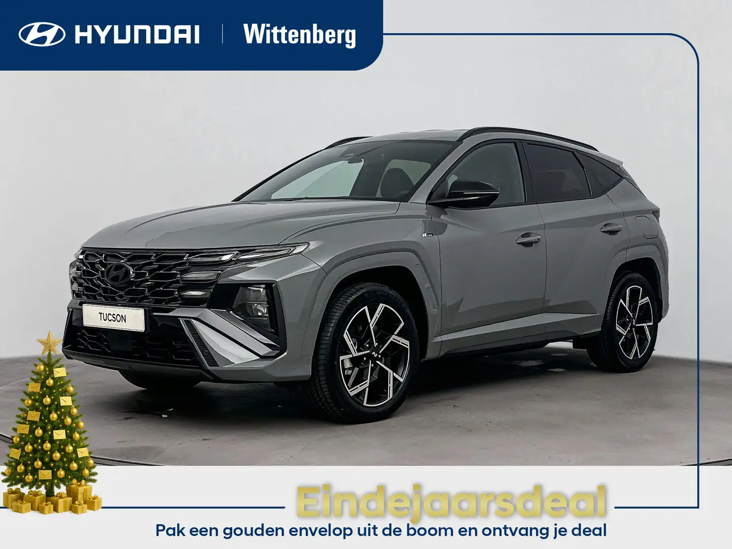 Hyundai TUCSON 1.6 T-GDI PHEV N Line Business | 19" Lm-wielen | S Grijs - 1