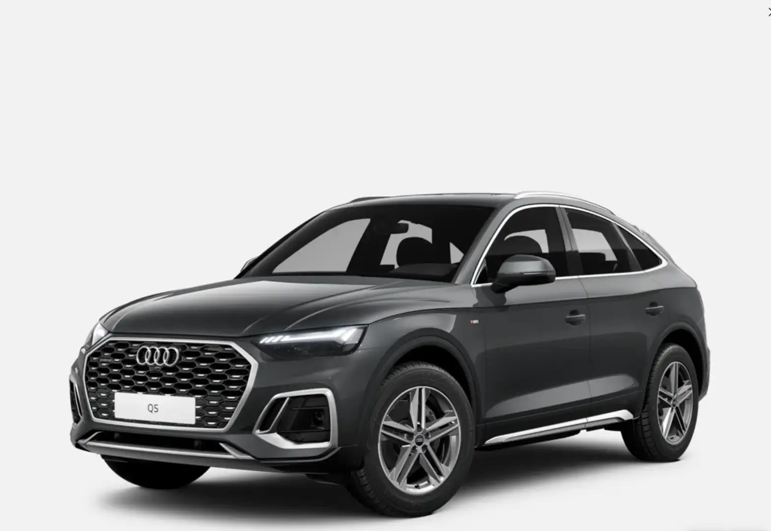 Audi Q5 Sportback 40 TDI quattro-ultra S line S tronic 150 Gris - 1