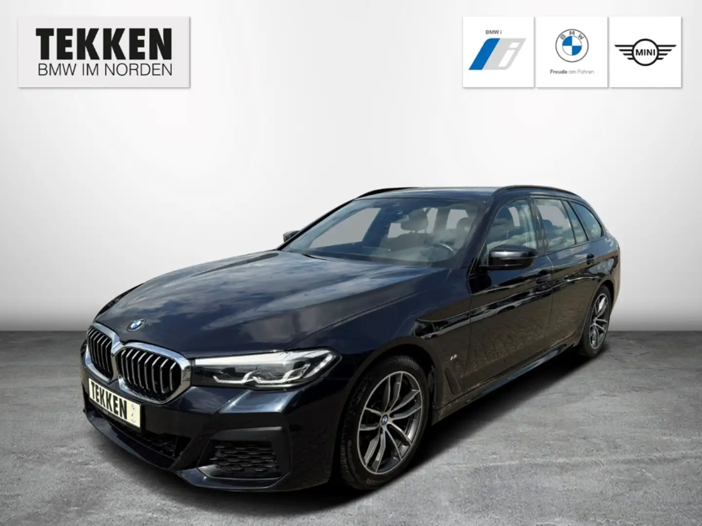 BMW 520 d Touring M Sport/Business Pak/4 Zonen Klima Nero - 1
