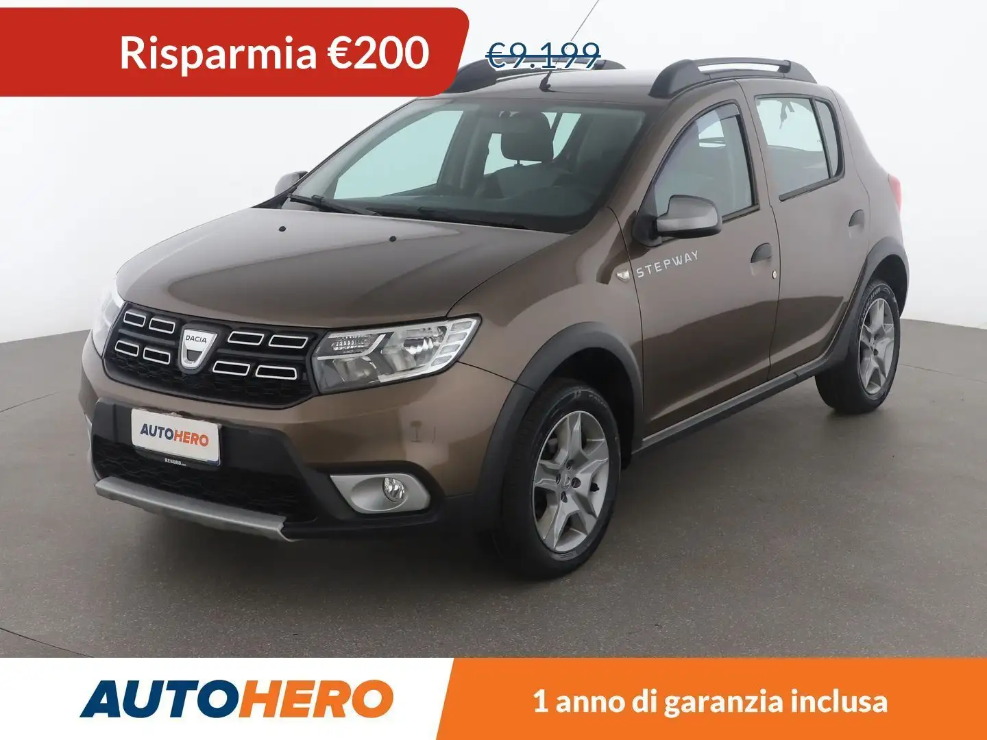 Dacia Sandero 0.9 TCe Stepway Prestige GPL 90 CV Marrone - 1