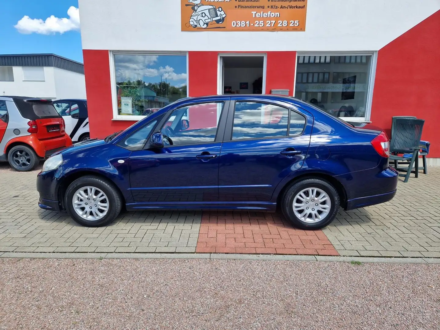 Suzuki SX4 1.6 VVT Comfort LPG, Klima,SHZ.,Keyless,TÜV NEU Синій - 2