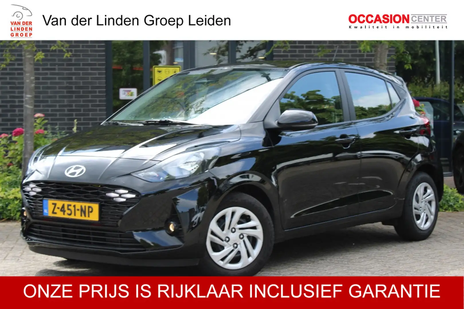 Hyundai i10 1.0 Comfort 5-zits Carplay/Airco "Rijklaarprijs" Zwart - 1