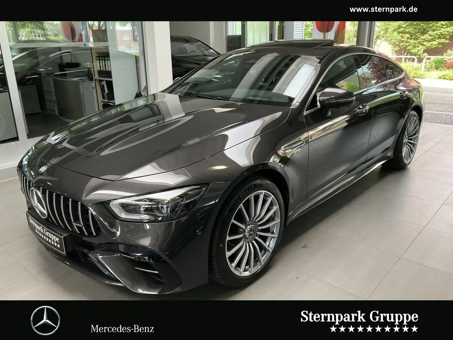Mercedes-Benz AMG GT AMG GT 43 Cp. 4M+ HeadUp,Schiebedach,Distr,AHK SHD Grau - 1