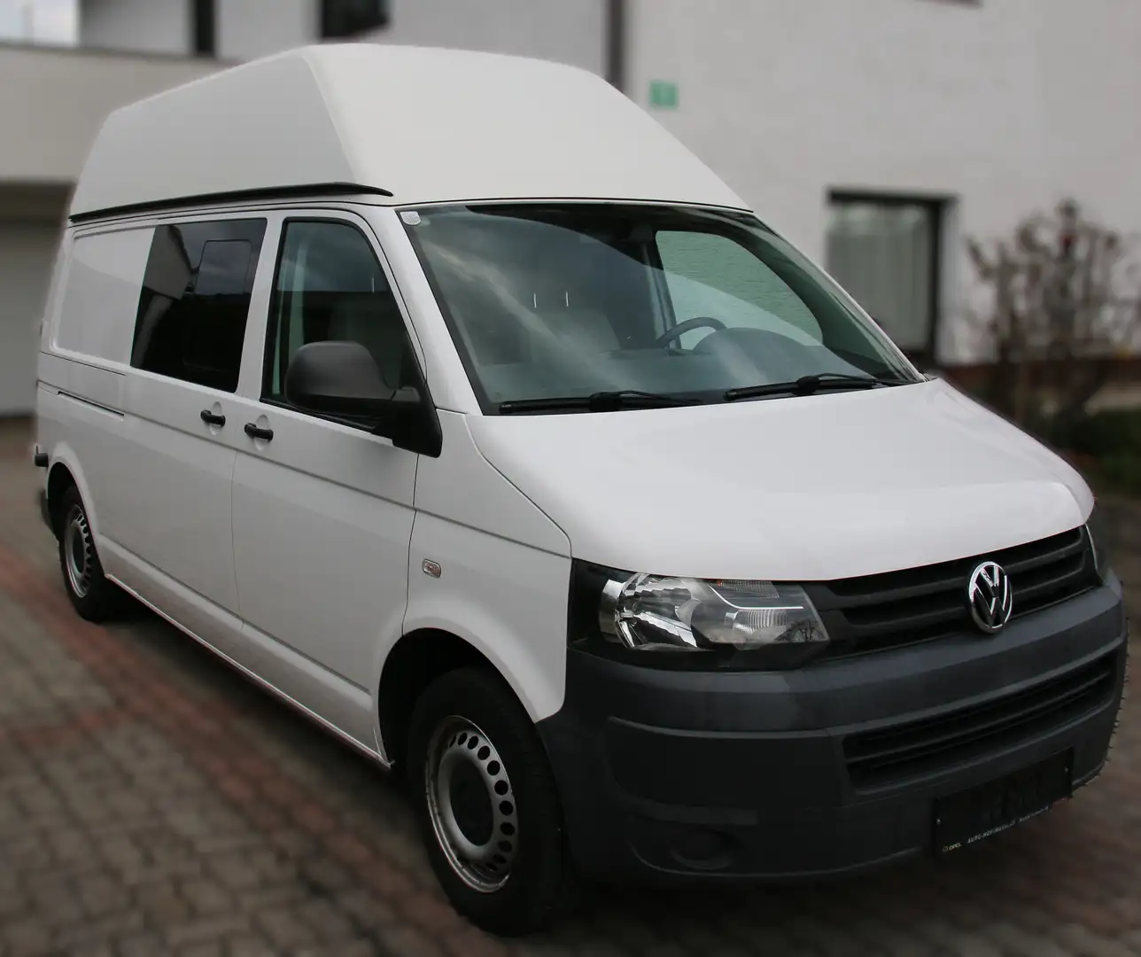 Volkswagen T5 Transporter Hochdach Camper Weiß - 1