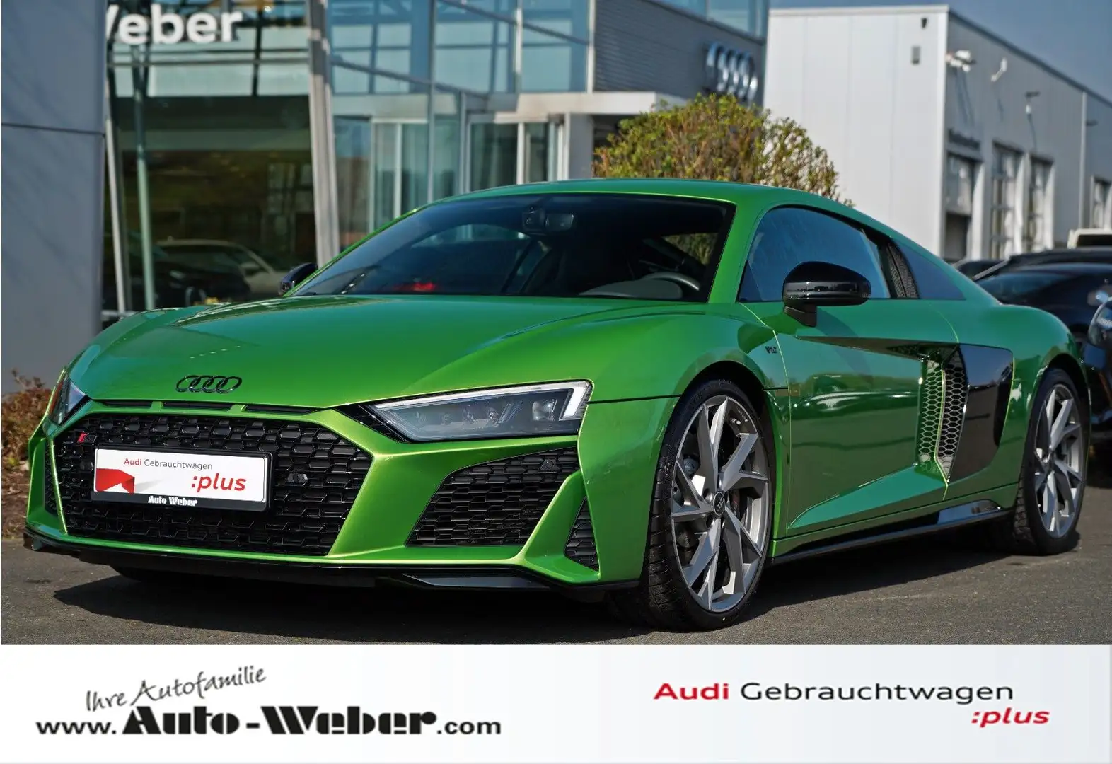 Audi R8 Coupe V10 FSI quattro exclusive JAVAGREEN Verde - 1