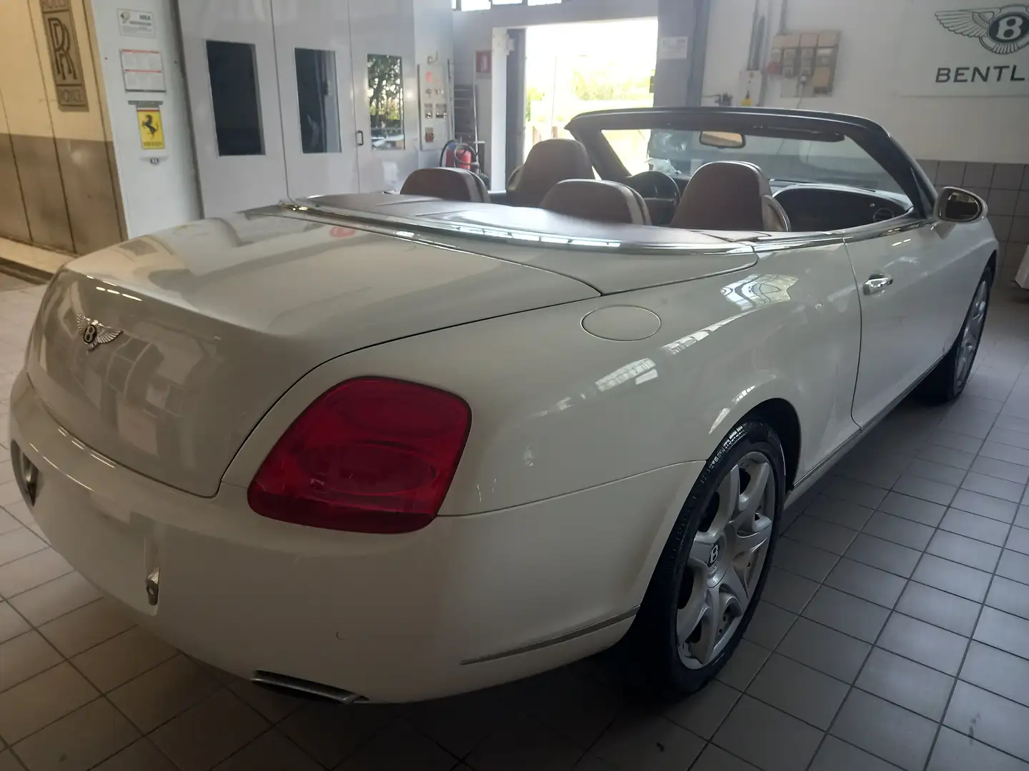 Bentley Continental GTC GTC-CABRIO--KM40.500-AUTO IN SEDE Blanc - 2