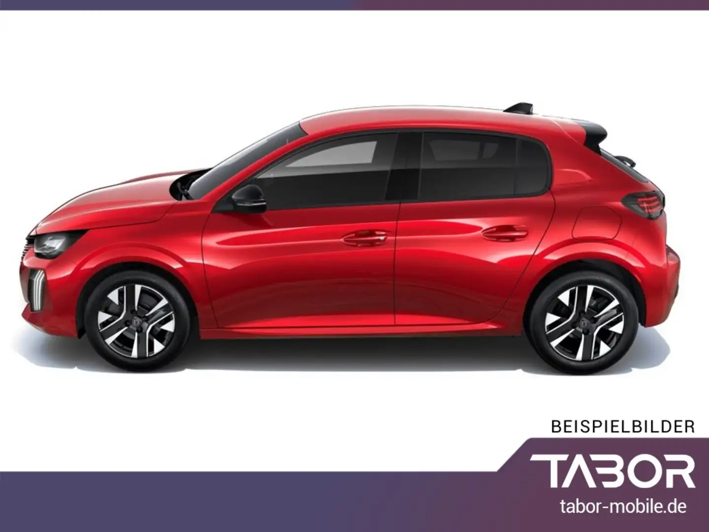 Peugeot 208 100 Allure 360° SHZ CarPlay 16Z PDC Klimaaut Rot - 2