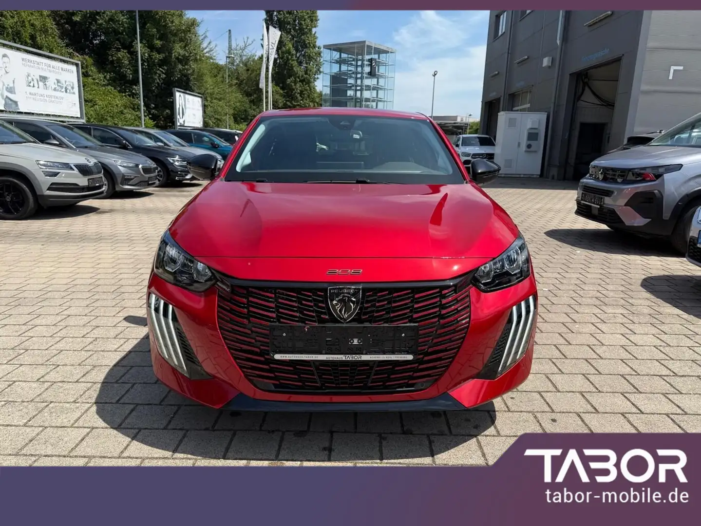 Peugeot 208 100 Allure 360° SHZ CarPlay 16Z PDC Klimaaut Rojo - 2