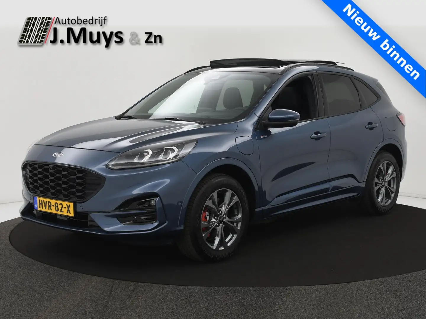Ford Kuga 2.5 PHEV 225pk ST-Line X PANODAK|TREKH|BLIS|ACC|HE Blauw - 1