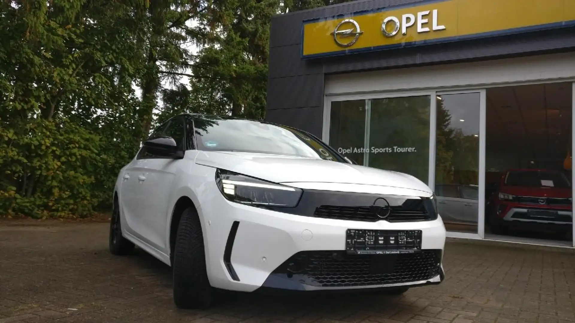 Opel Corsa F GS Klimaaut.Navi.Shz.R-Kam.Allwetter Weiß - 2