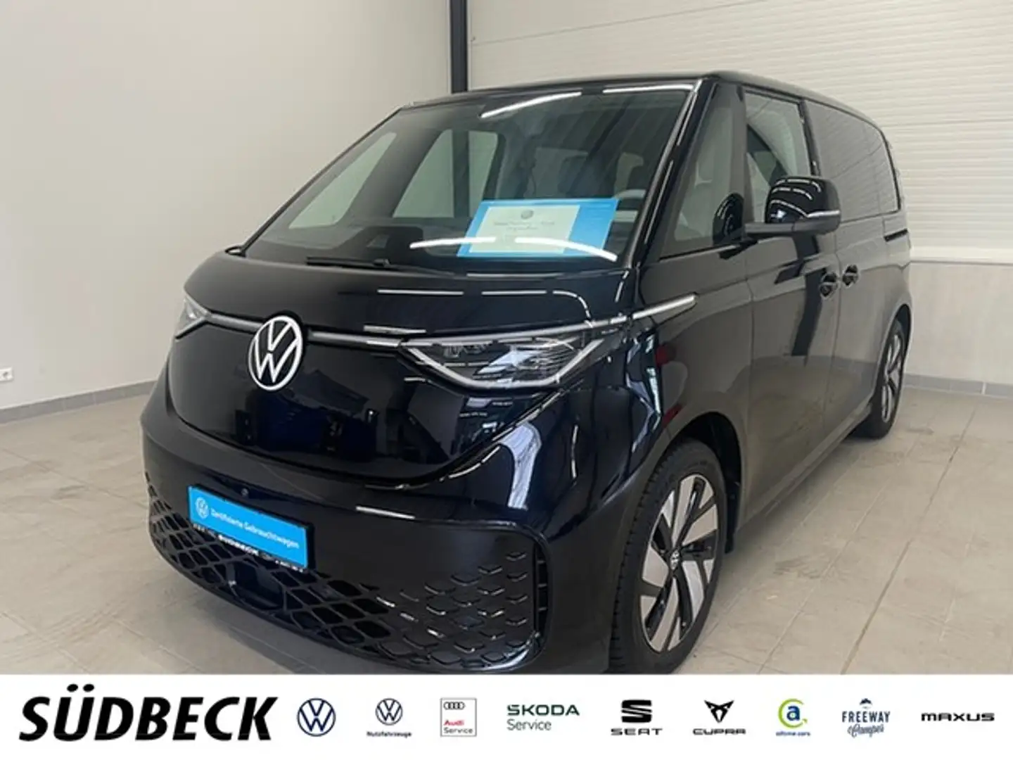 Volkswagen ID. Buzz ID.Buzz 150 kW Pro APP+LANE+ACC+MATRIX+AHK Schwarz - 1
