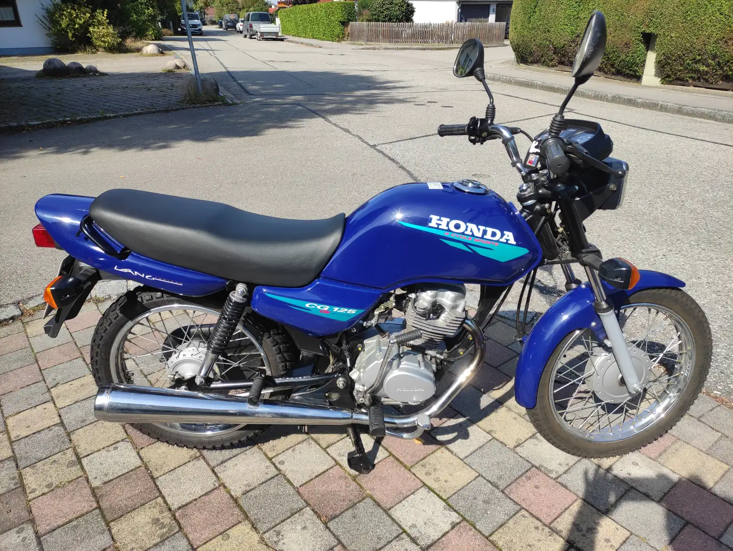 Honda CG 125 Blauw - 1