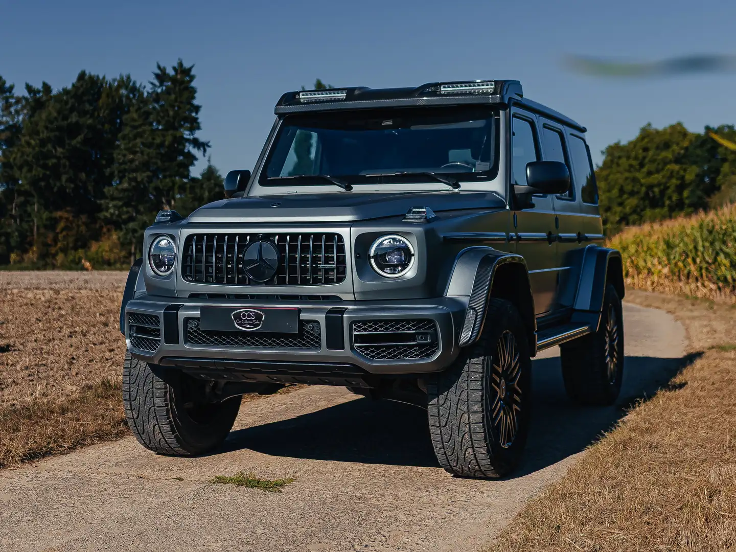 Mercedes-Benz G 63 AMG 4X4 ² /1 Owner/ Belgian/Vat refundable/Like new Grijs - 1