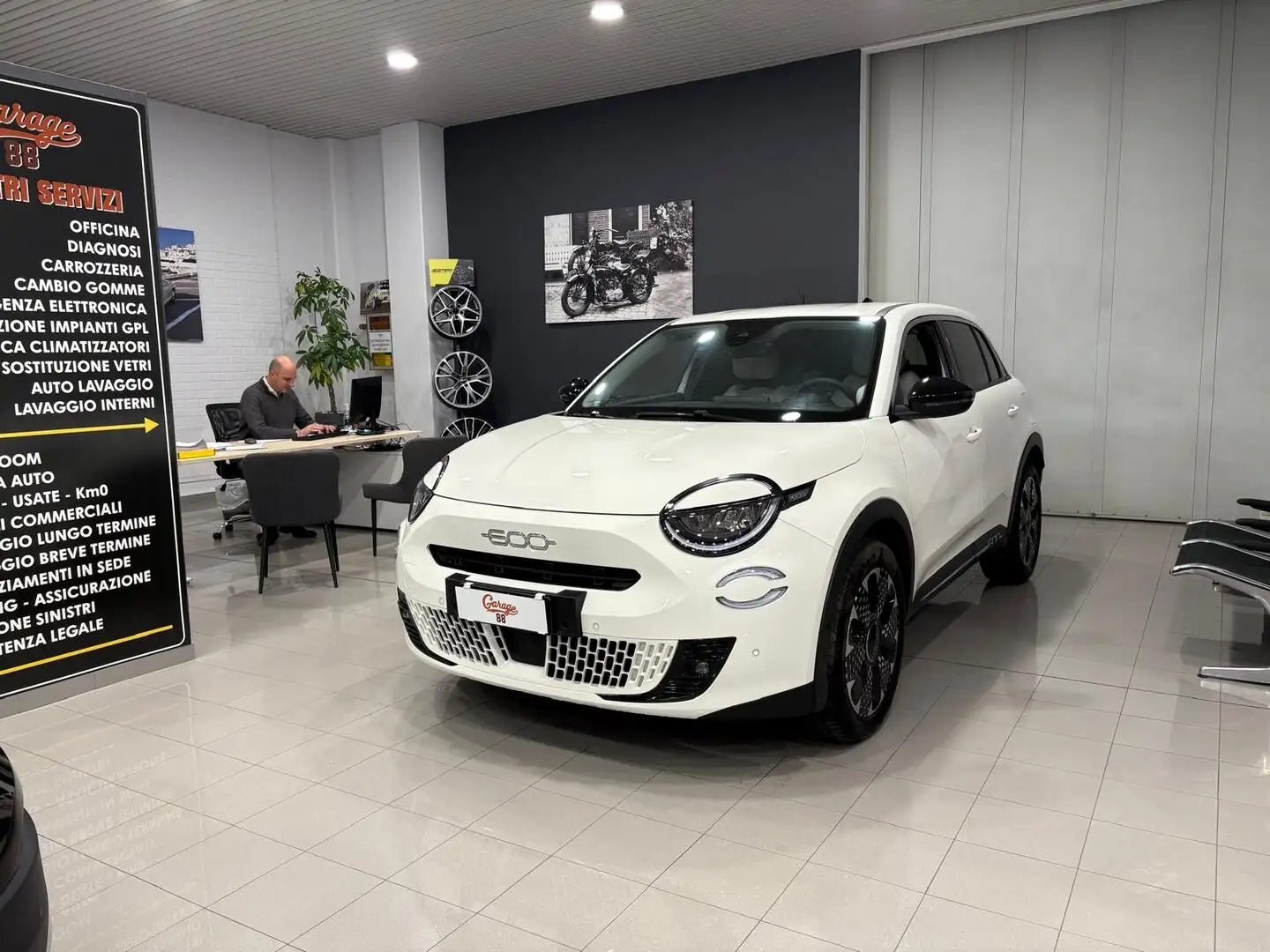 Fiat 600 1.2 hybrid La Prima 110cv auto Blanc - 1
