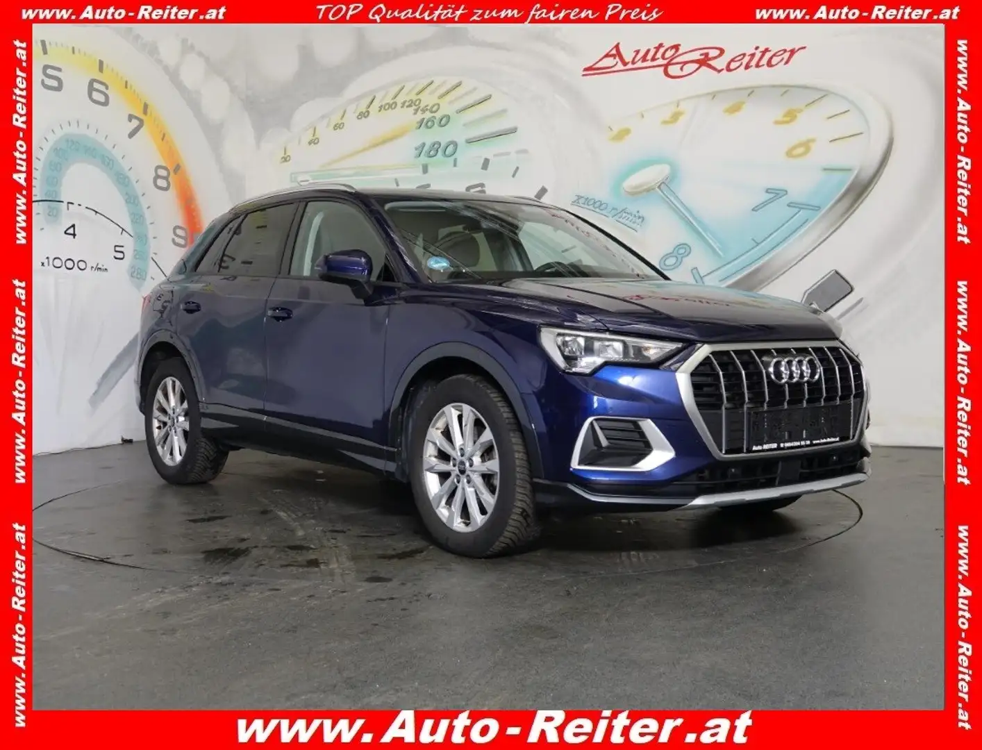 Audi Q3 35 TDI advanced S-tronic *ACC, LED, NAVI, RFK, ... Blau - 1