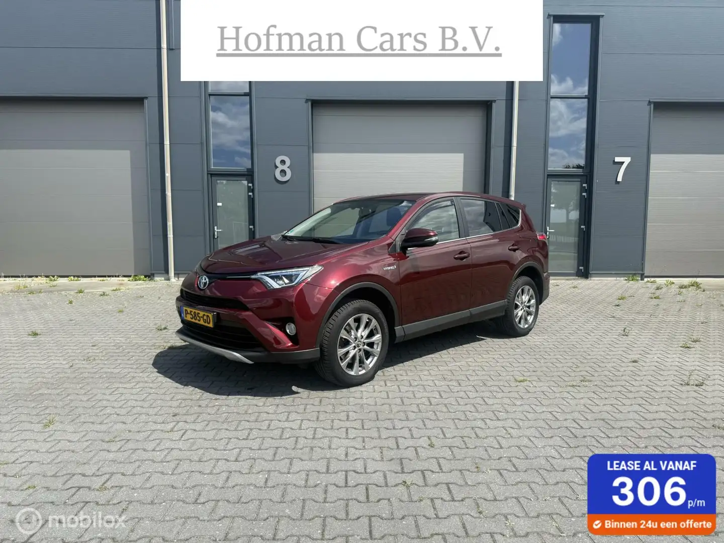 Toyota RAV 4 2.5 Hybrid Executive Business Trekhaak 4-SEASON FW Rouge - 1