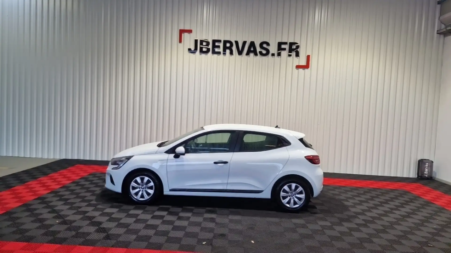 Renault Clio V SOCIETE TCE 90 - 21 AIR NAV Blanc - 2