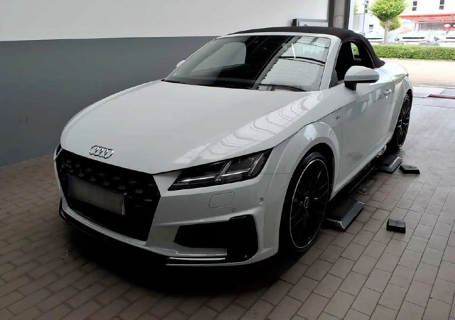 Audi TT Roadster 45 TFSI quattro S-tr. Matrix Navi Blanco - 1