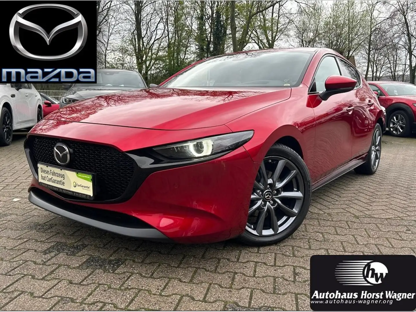 Mazda 3 Selection 150 PS *Automatik*Premium*Design* Rosso - 1