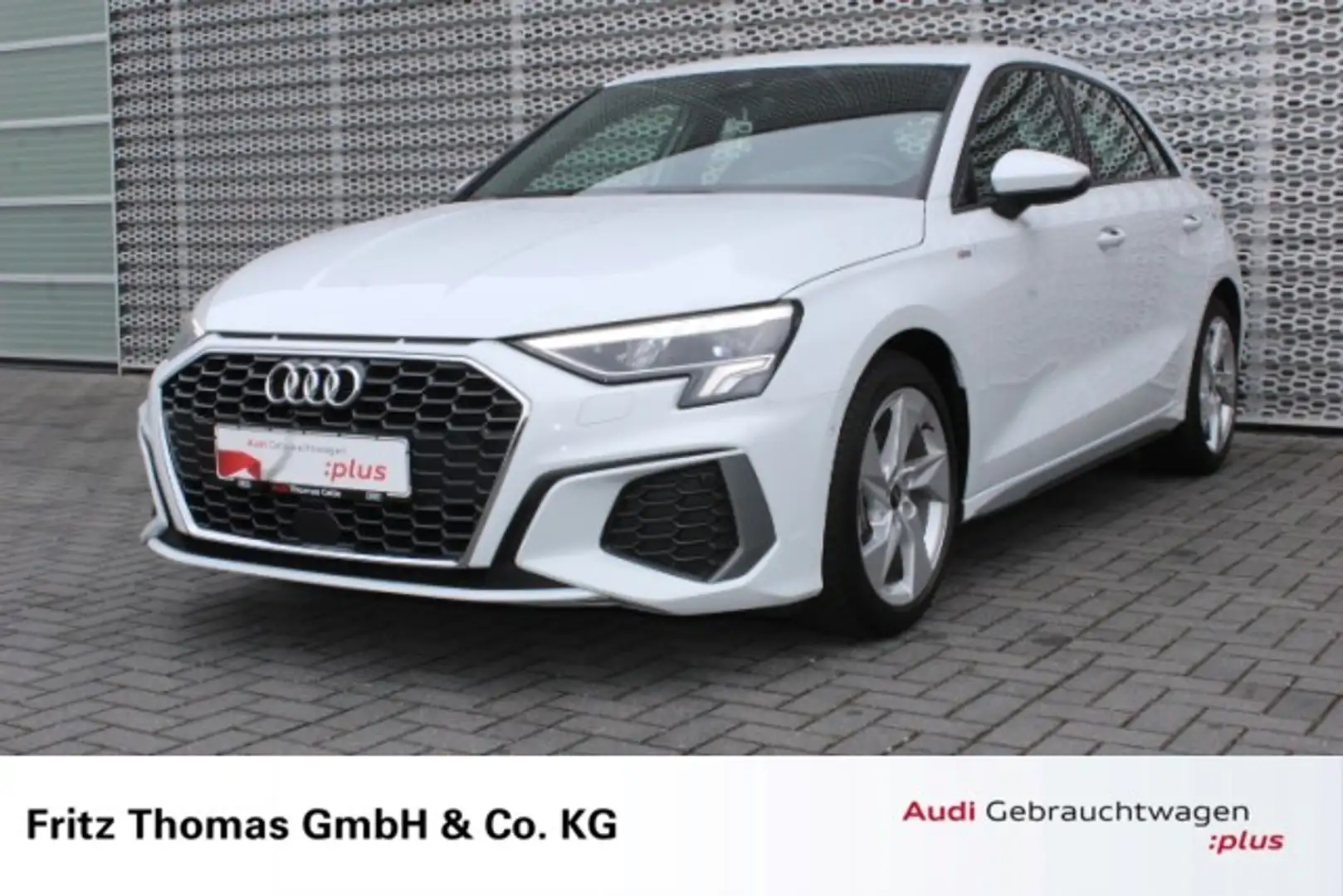 Audi A3 Sportback 35 TFSI S tronic S line LED Navi ACC SpS Weiß - 1
