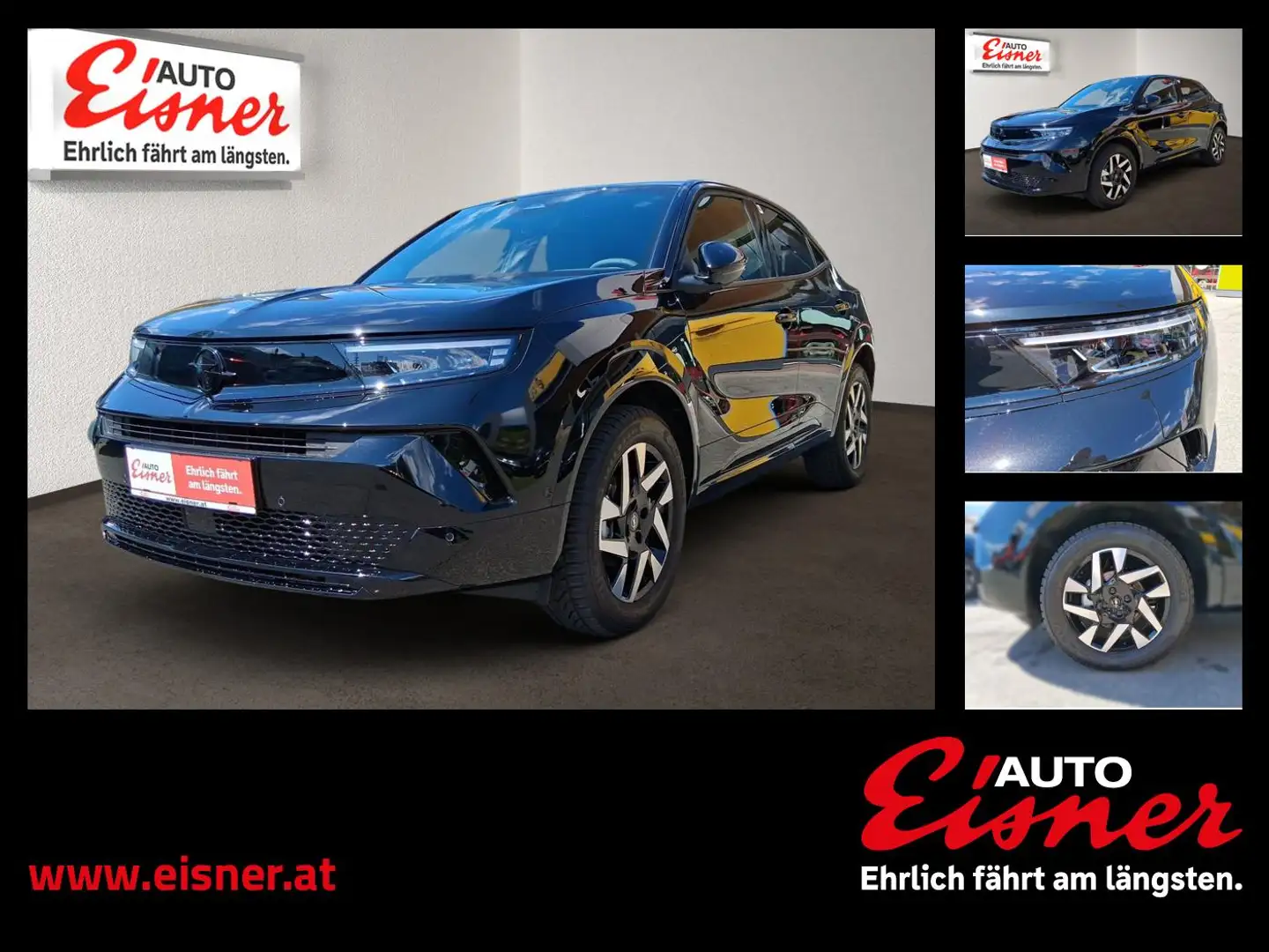 Opel Mokka GS 1.2 Ex. Dienstwagen Schwarz - 1