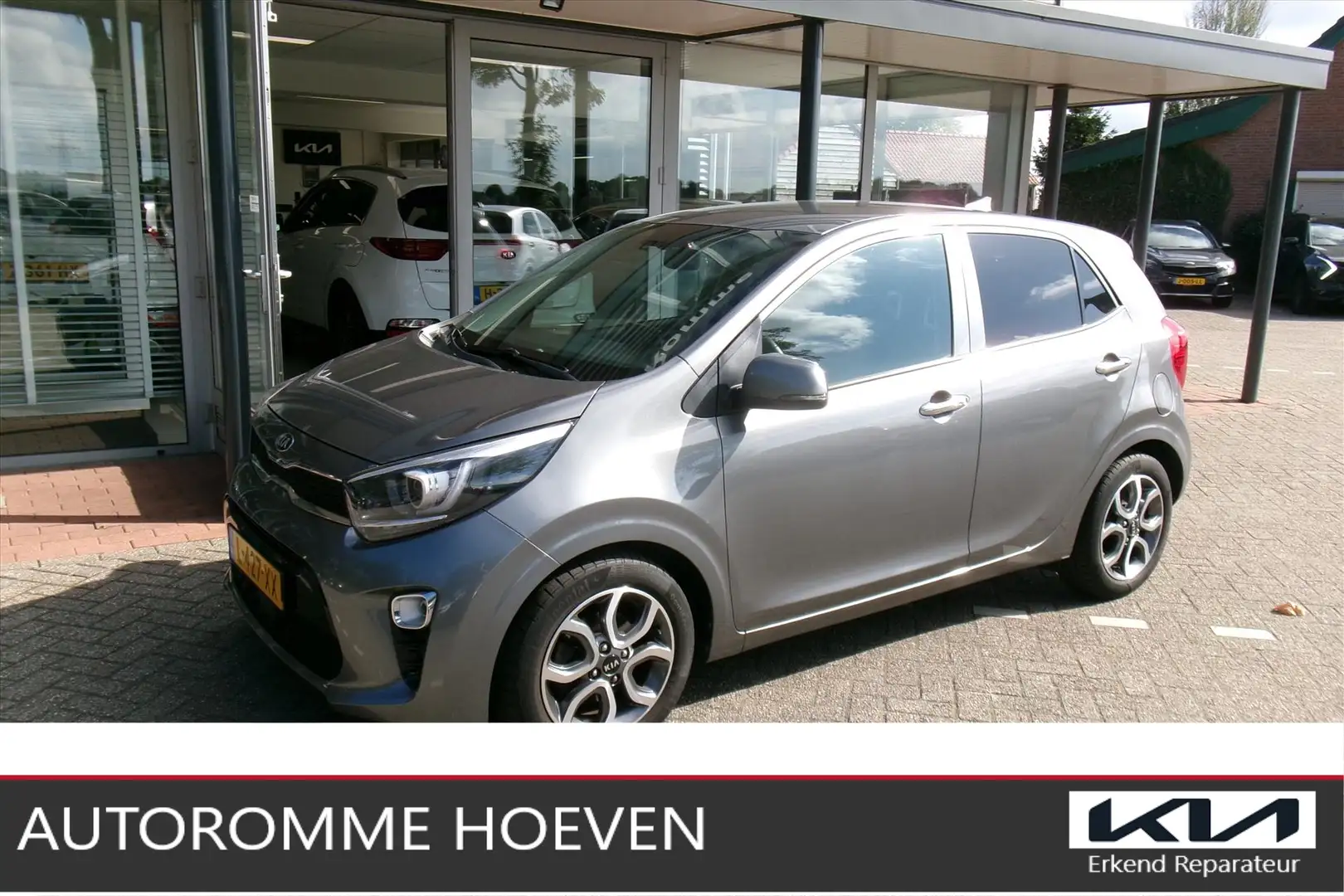 Kia Picanto 1.0 DPi DynamicPlusLine Org. Ned. Grijs - 1
