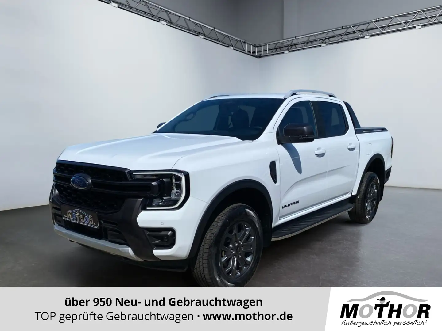 Ford Ranger Wildtrak 2.0 Ecoblue 4WD ACC PDC KAM NAV Blanco - 1