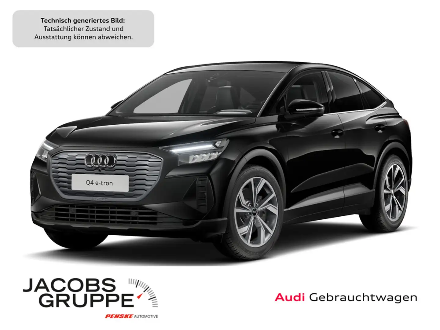 Audi Q4 e-tron Schwarz - 1