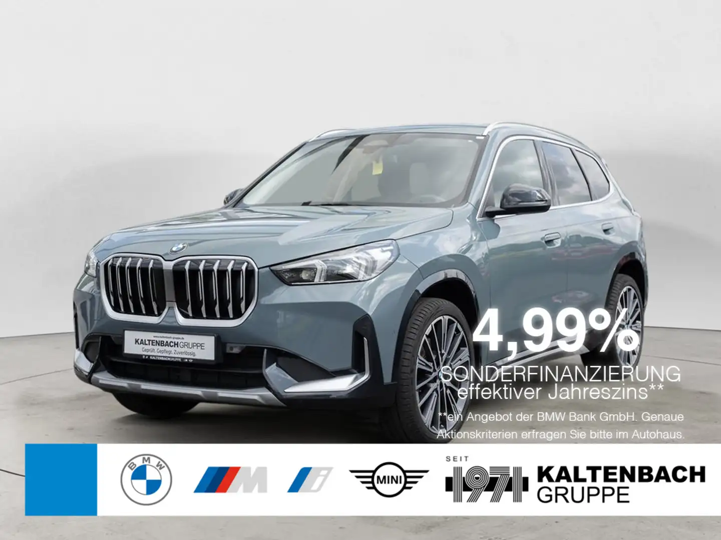 BMW X1 xDrive 23d X-Line AHK LED NAVI KAMERA SHZ Grün - 1