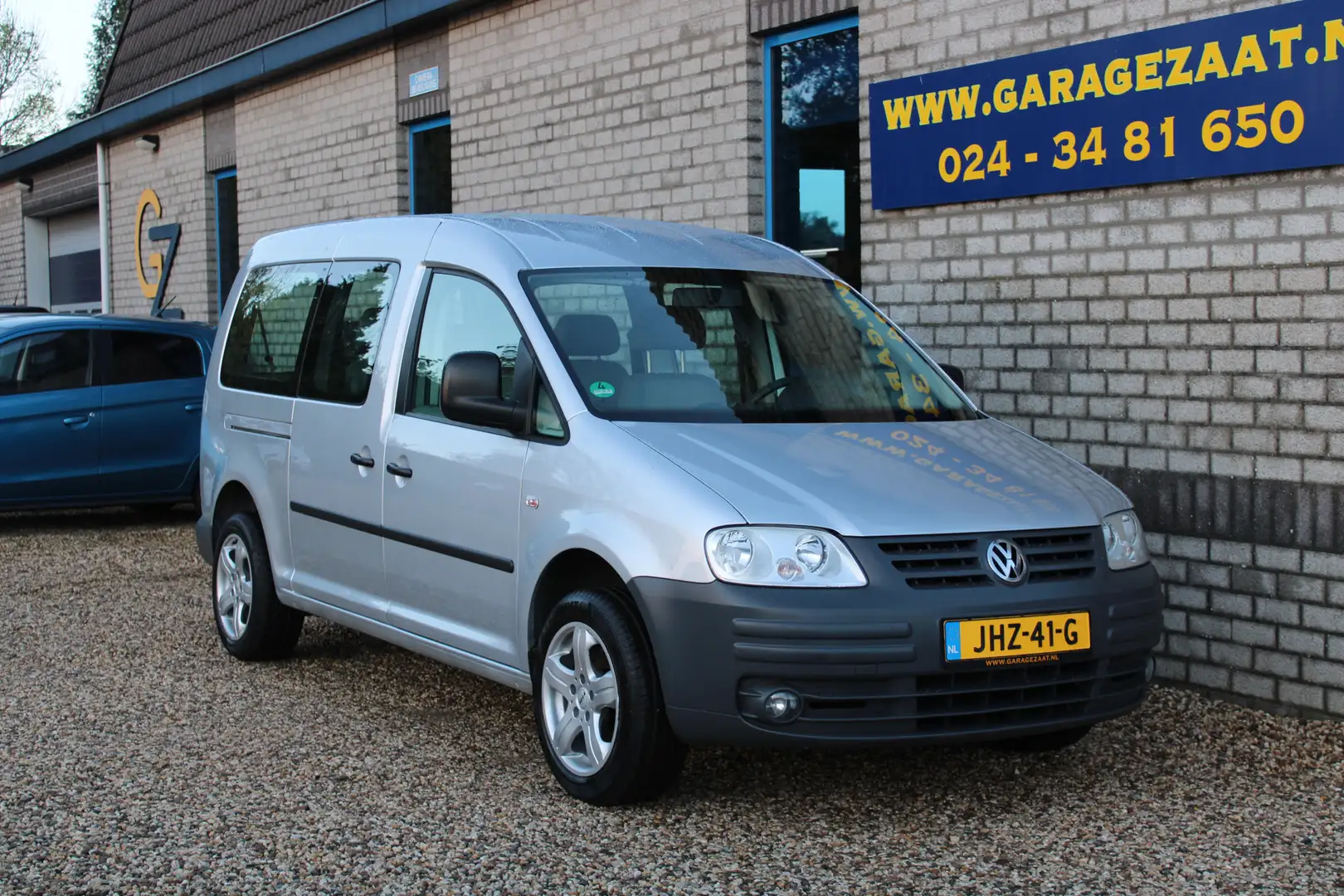 Volkswagen Caddy Maxi 1.6 Easyline 7p. Airco 1e eigenaar Gris - 1