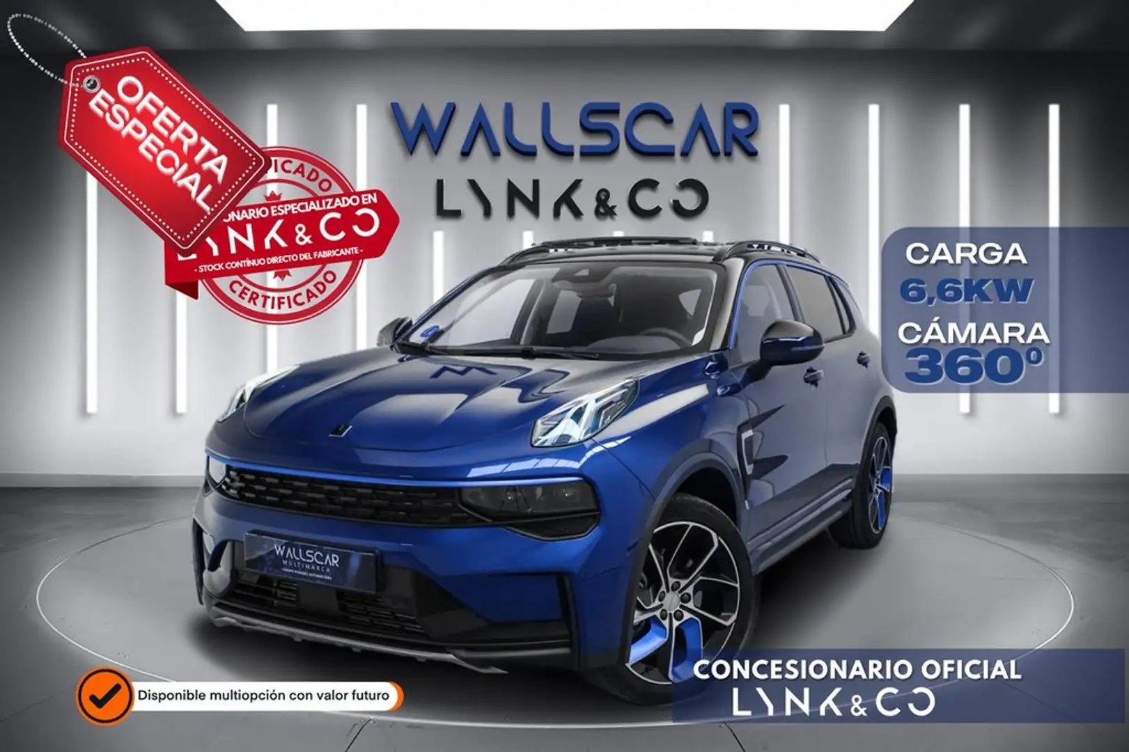 Lynk & Co 01 1.5 PHEV 6.6kW Azul - 1