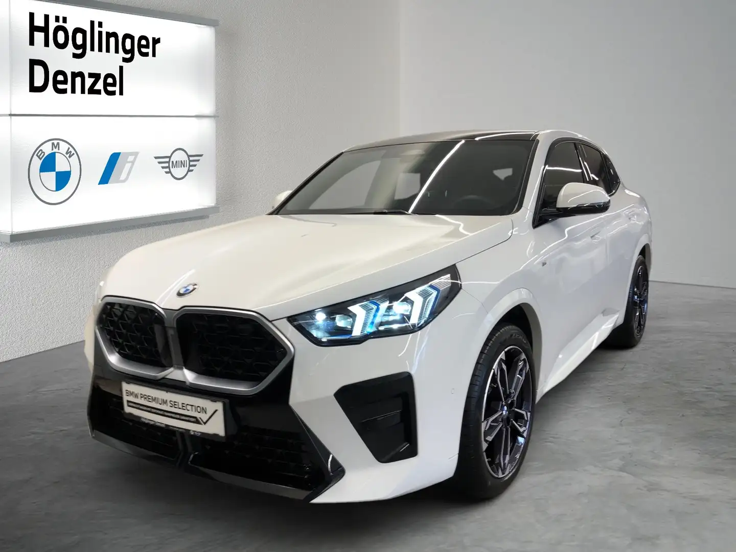 BMW X2 sDrive18d Weiß - 1