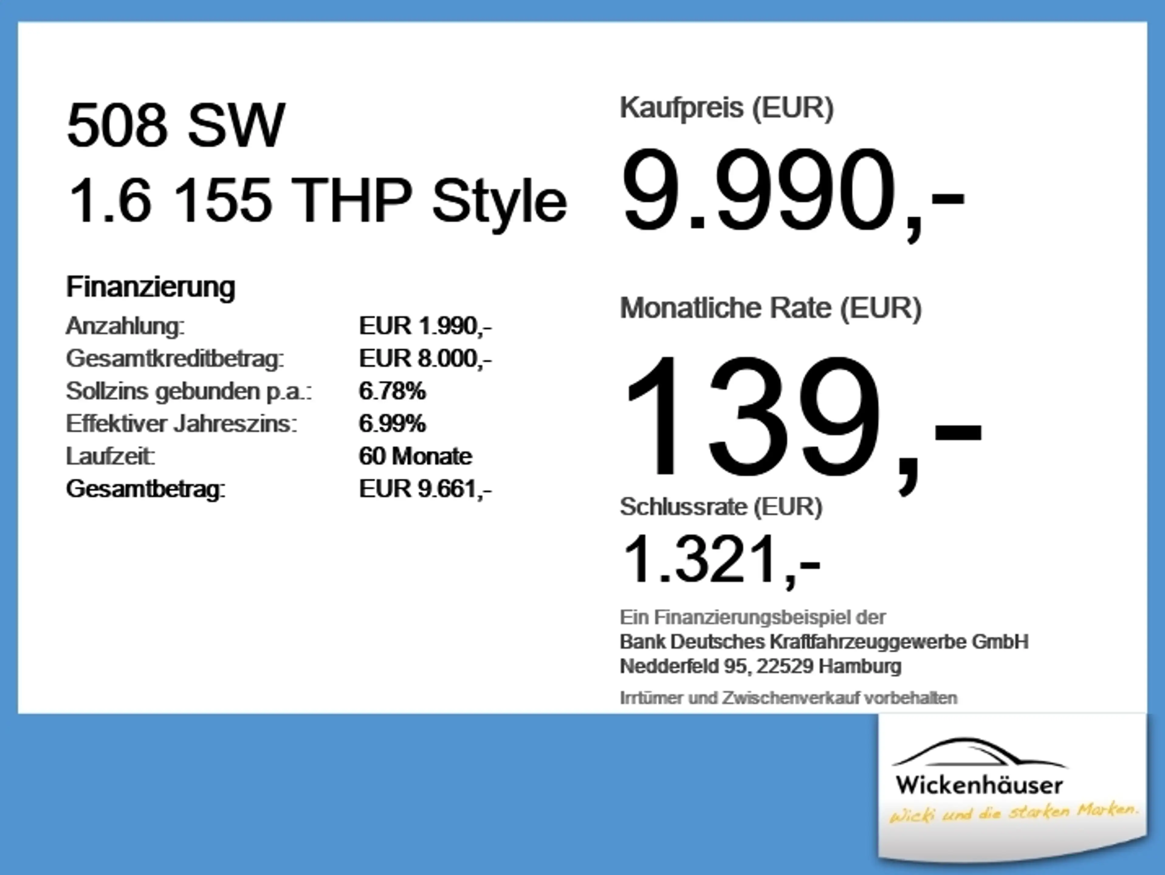 Peugeot 508 SW 1.6 155 THP Style Pano+SHZ+2xKlima+PDC — photo 6