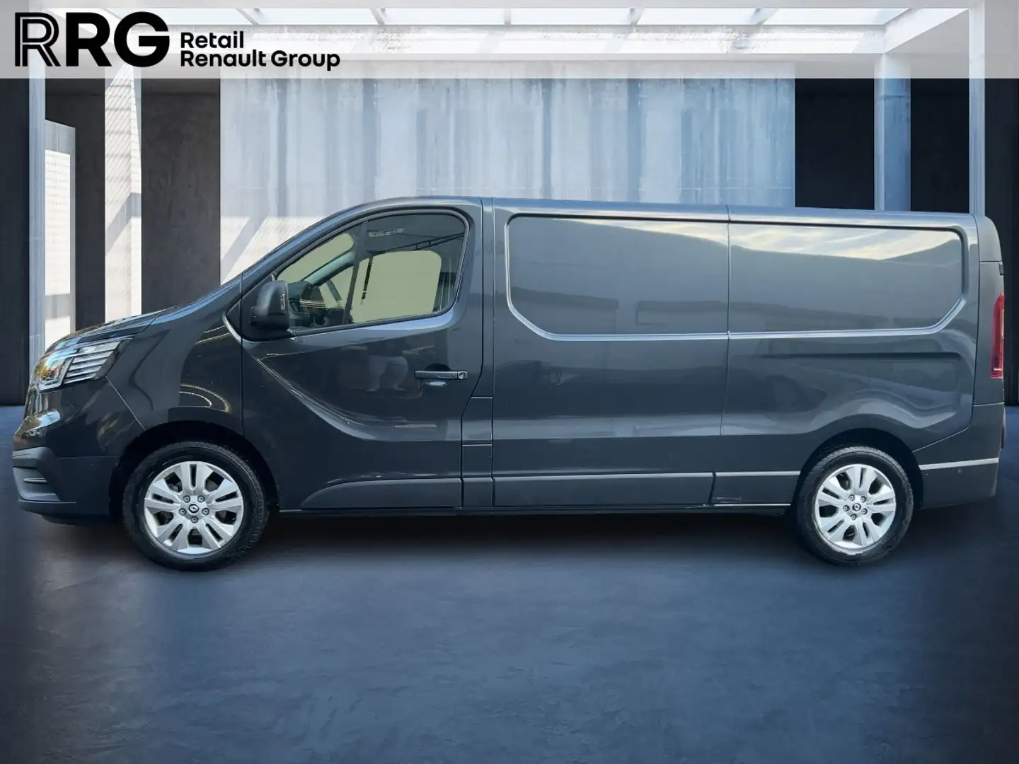 Renault Trafic Kasten 2.0 BLUE dCi 150 L2H1 3,0t Rückfahrkamera PDC KLIMA ABS Fahrerairbag Gris - 2