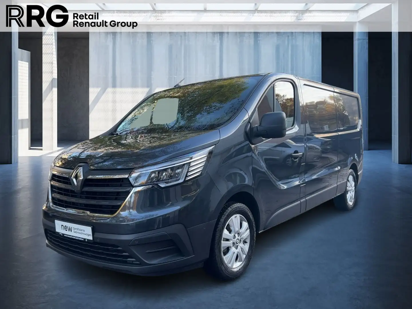 Renault Trafic Kasten dCi 150 L2H1 3,0t Rückfahrkamera PDC KLIMA BT Lichtautomatik Gris - 1