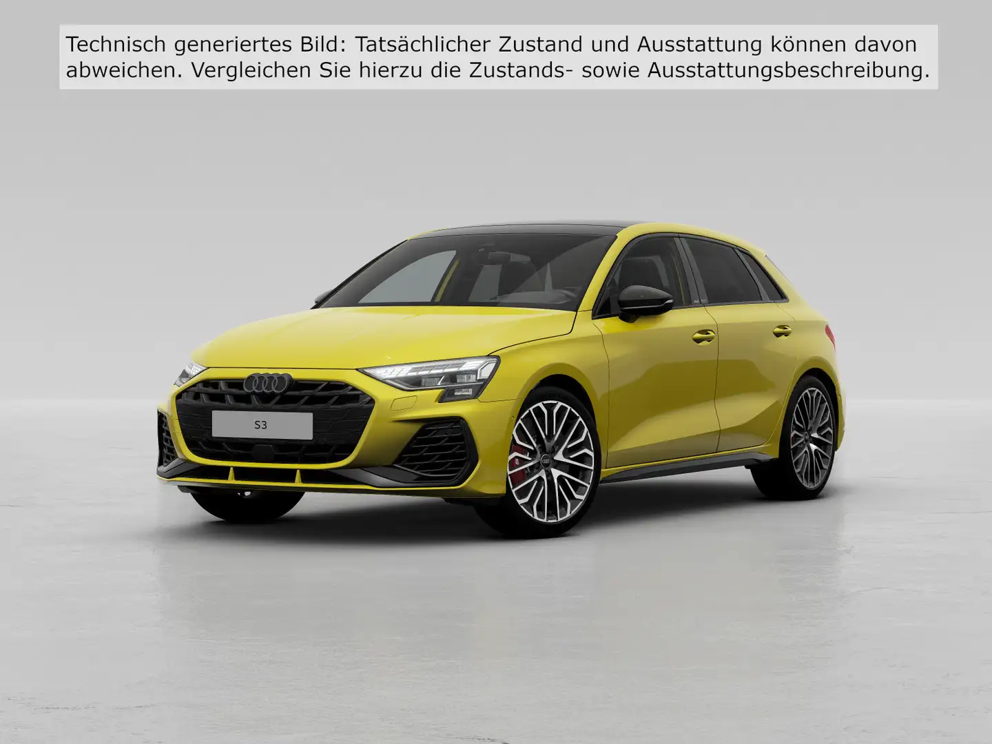 Audi S3 TFSI *PANO*MATRIX*HdUp*NAV*ACC*19"* Jaune - 2