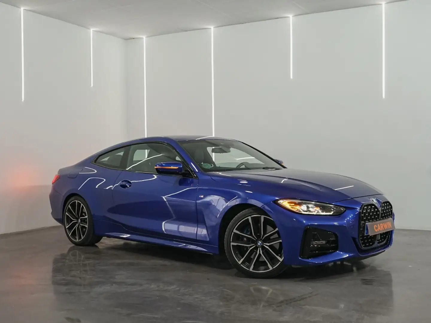 BMW 430 430iA Coupé Bleu - 1