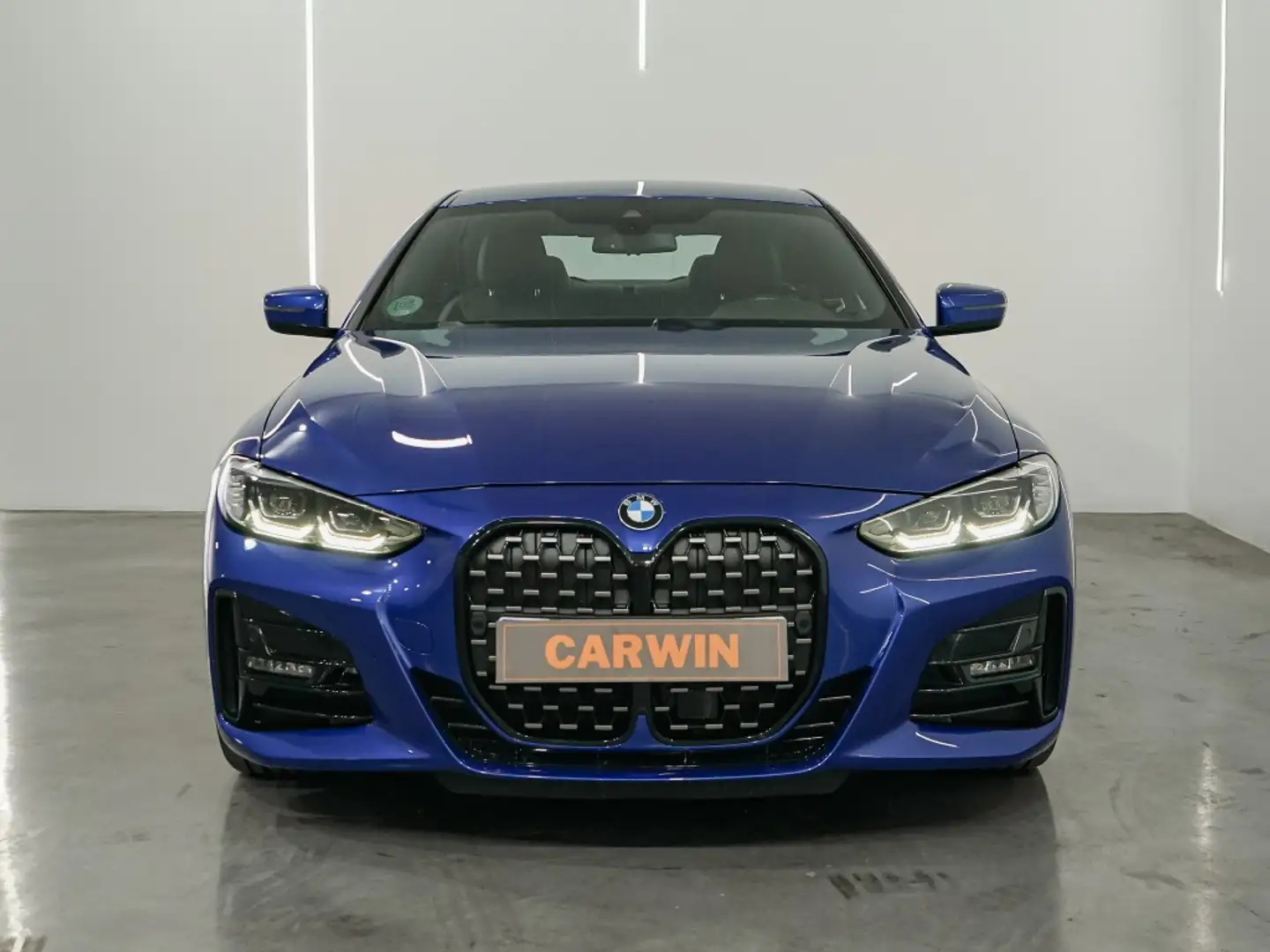 BMW 430 430iA Coupé Bleu - 2