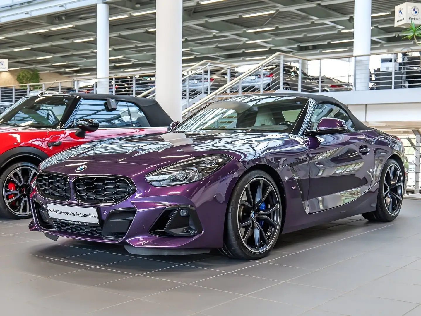 BMW Z4 M40i ACC RFK NAVI LED Sound Syst. PDC V+H LM Violett - 2