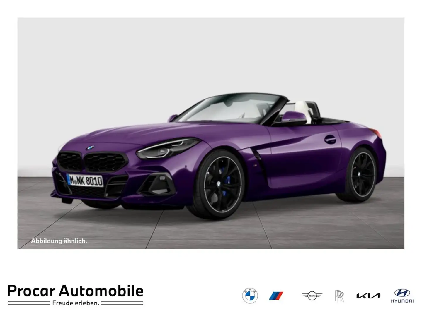 BMW Z4 M40i ACC RFK NAVI LED Sound Syst. PDC V+H LM Violett - 1