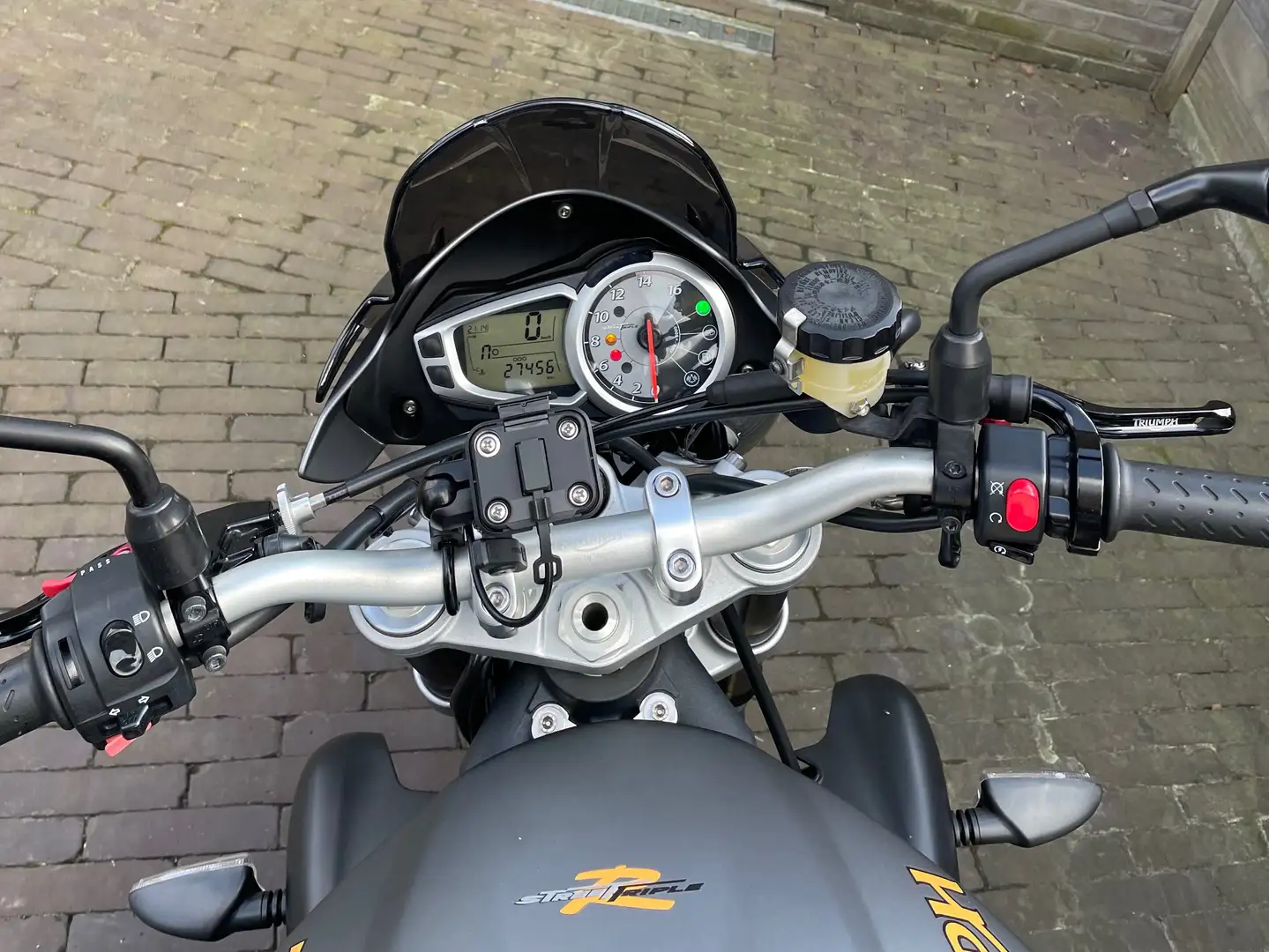 Triumph Street Triple R Šedá - 2