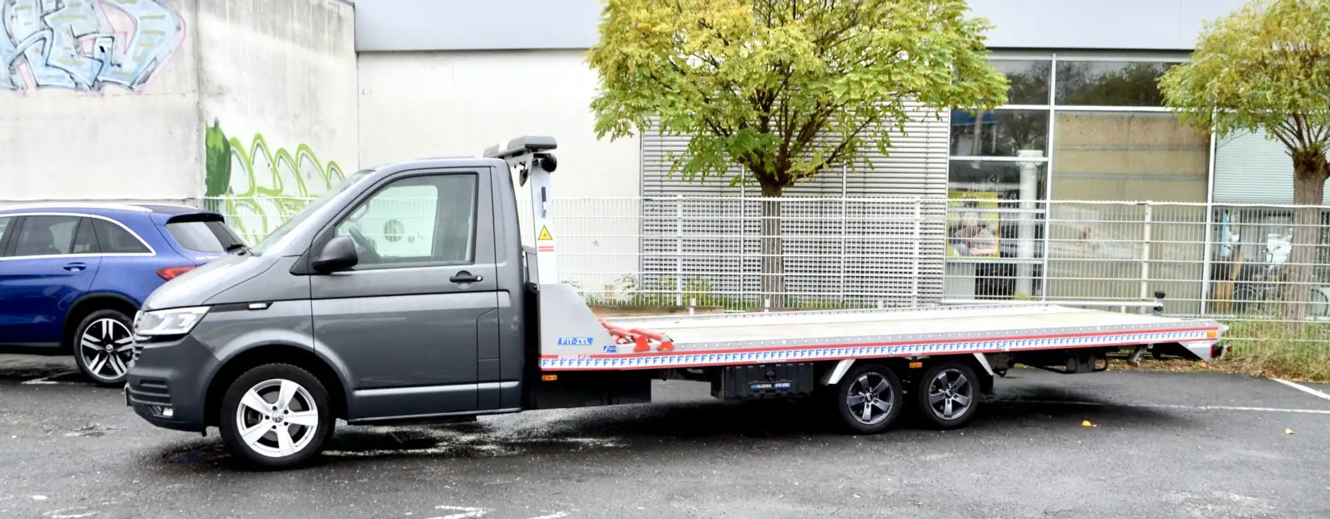 Volkswagen T6 TRANSPORTER SPEEDER ALGEMA FITZEL *BI-XENON* Grau - 2