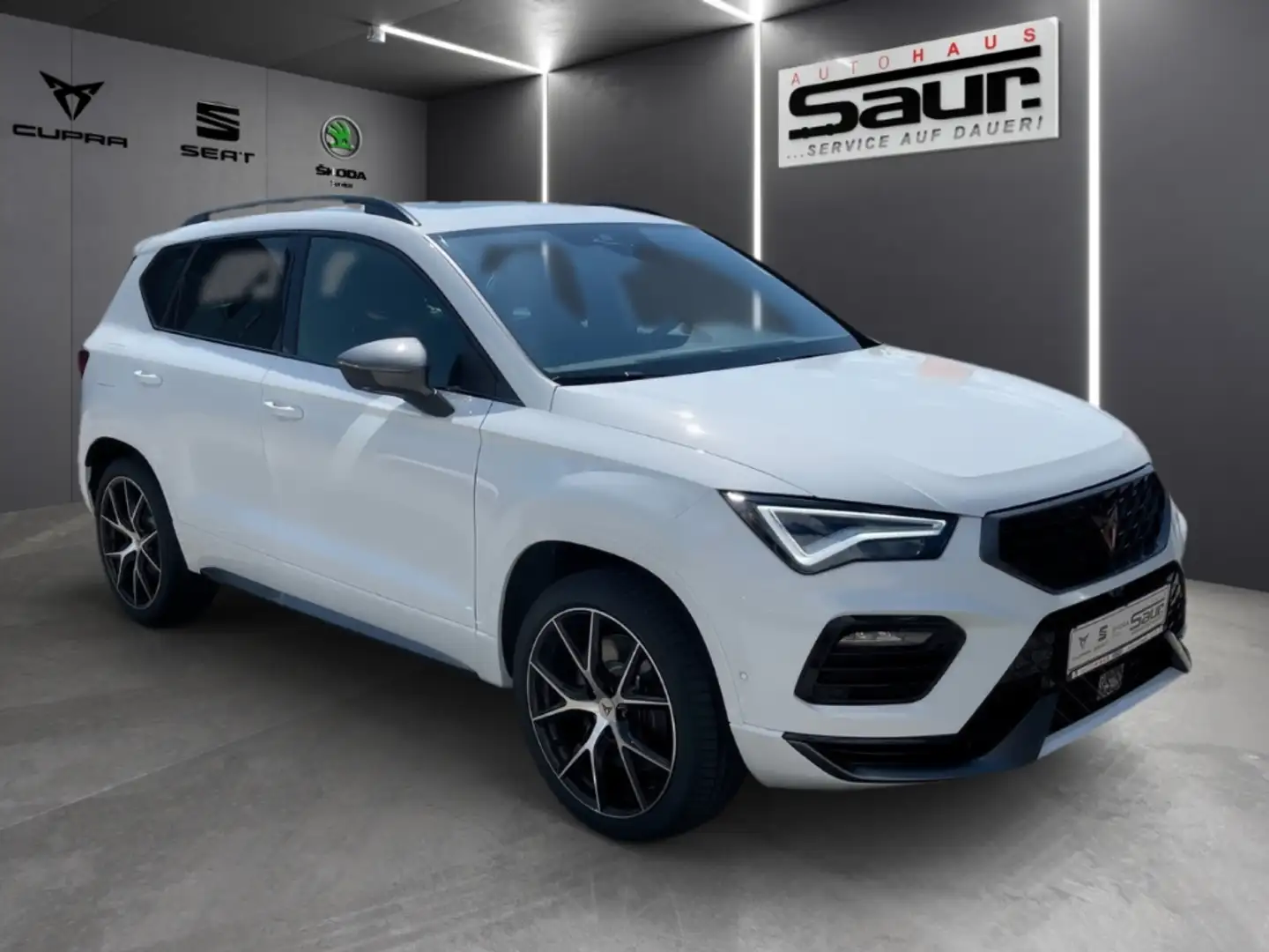 CUPRA Ateca VZ 2.0 TSI 4Drive DSG PANORAMA AHK BEATS AKRAPOVIC Weiß - 2