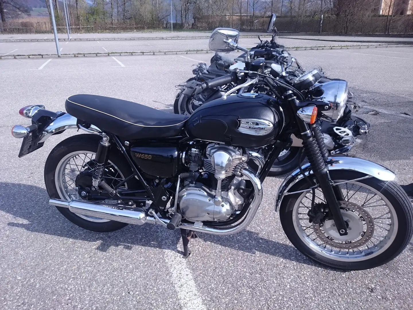 Kawasaki W 650 Bleu - 2