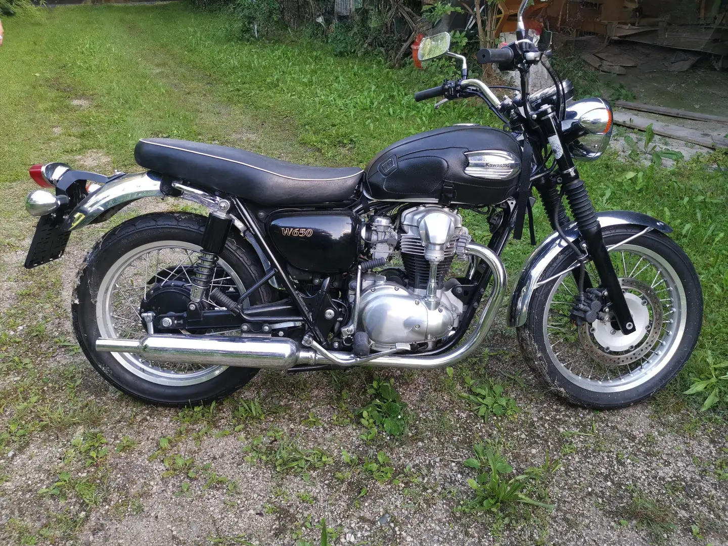 Kawasaki W 650 Bleu - 1