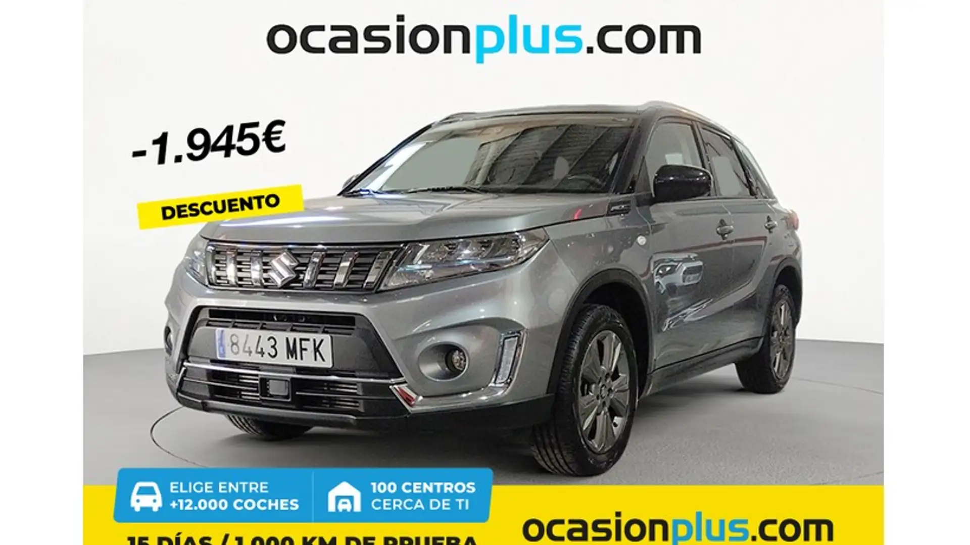 Suzuki Vitara 1.4T GLE Mild Hybrid Plateado - 1