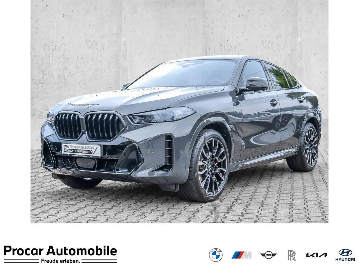 BMW X6 xDrive40i M Sport Pro HuD+Pano+Standhzg.+ACC+H/K+M Grigio - 1